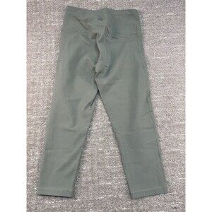 prAna Leggings Yoga Pants Olive Green Women's Size Small S Cropped